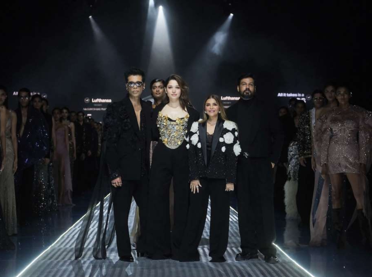 Falguni Shane Peacock launches new collection, ’Ashen Roses’ on Day 3 of LFW XFDCI 2025